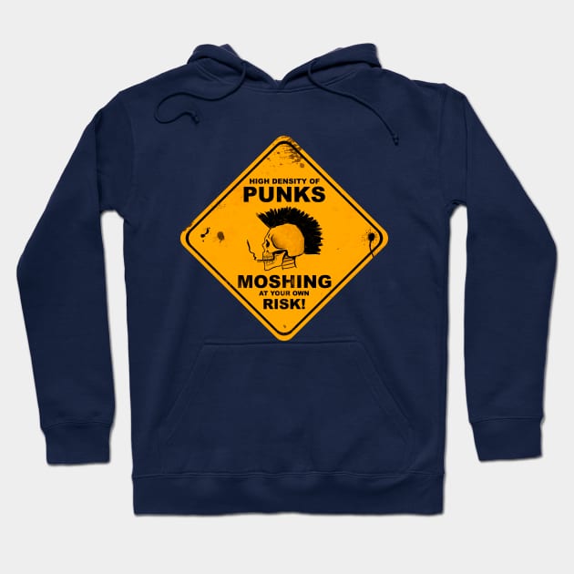 Moshing at your own risk Hoodie by nannipierichristian